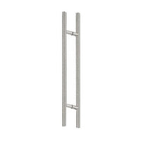 48-inch L Brushed Stainless Back-to-Back Ladder Style Door Handle