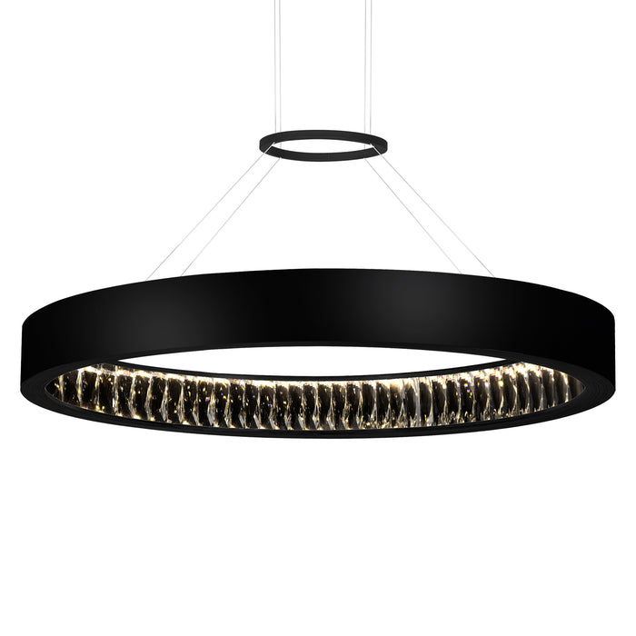 Rosalina LED Chandelier in Matte Black