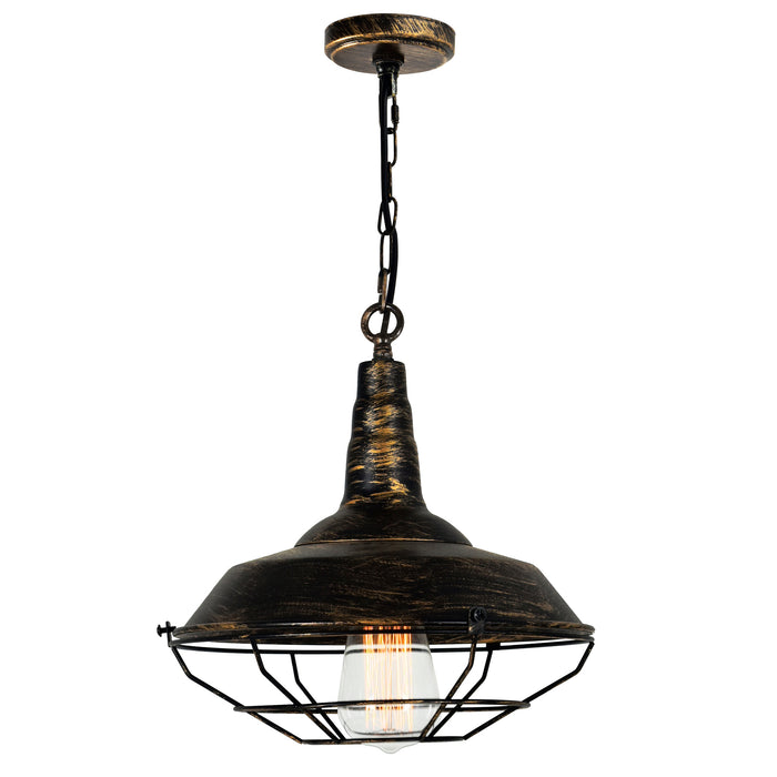 Morgan 1-Light Mini Pendant in Antique Copper