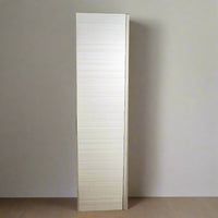 15-in. x 48-in. Light Wood Cabinet with 3 Shelves and Chrome Handle