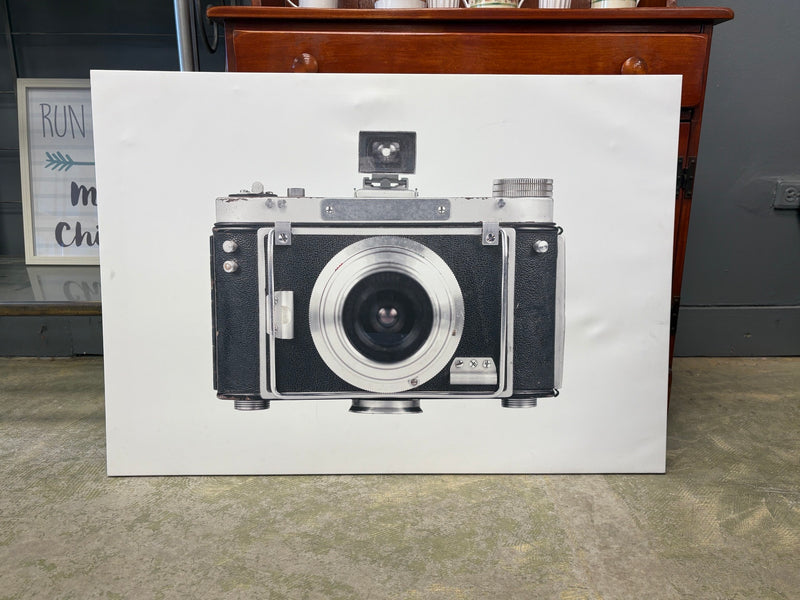 Canvas Print Of Traditional Camera