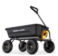Gorilla 4 Cu. ft. Poly Dump Cart