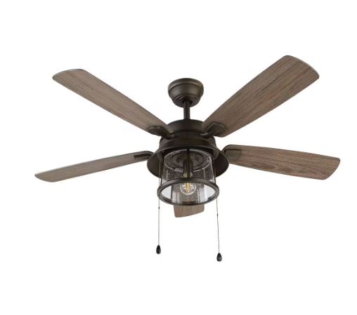 Home Decorators Shanahan 52" Ceiling Fan with LED Light Kit