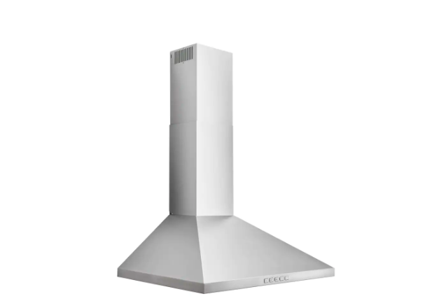 24-inch Pyramid Chimney Wall Mount Range Hood