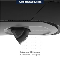 Chamberlain 3/4 HP Ultra-Quiet Belt Drive Smart Garage Door Opener with Integrated Camera and LED Light