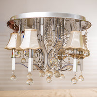 Classic Two-Style Chandelier - 9" H x 18" D