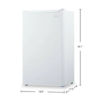 Compact Refrigerator - 3.3 Cu. Ft. - White
