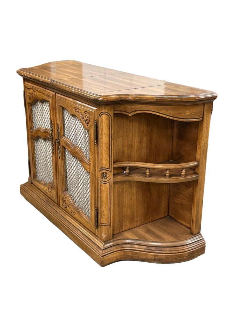 Country French Regency Flip Top Server Buffet