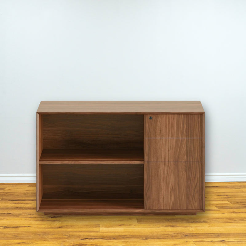 Credenza in Walnut (Right Drawers)