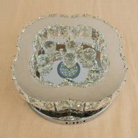 Crystal Ceiling Light - 11.875" L x 12" W x 4.875" H