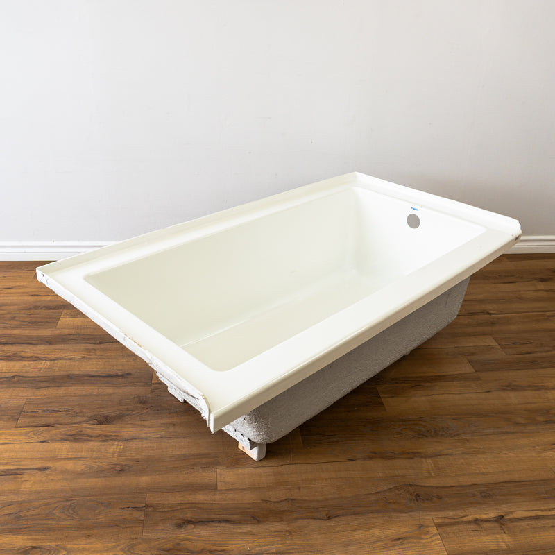 60" Almalfi Acrylic Bathtub in Gloss White BO64R-8