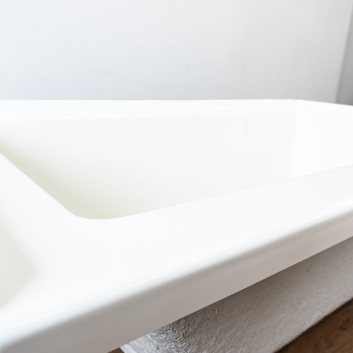 60" Almalfi Acrylic Bathtub in Gloss White BO64R-8