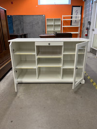 58"W White Sideboard