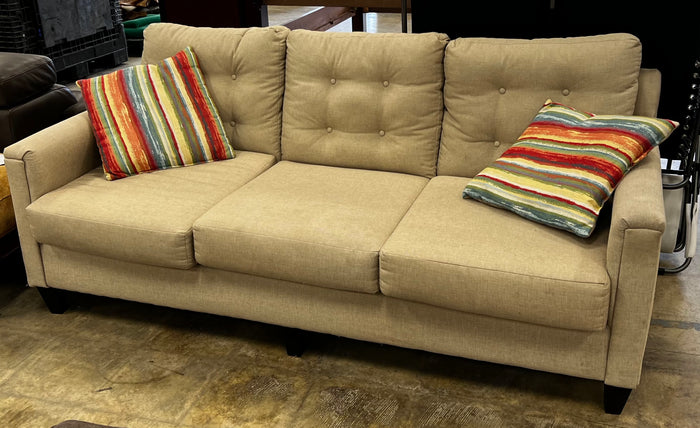 Beige Cloth Sofa