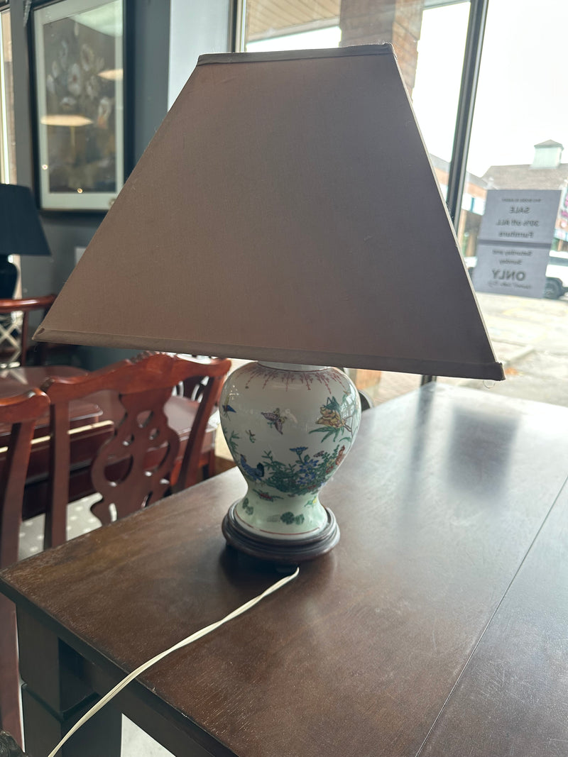 Ceramic Ginger Jar Lamp