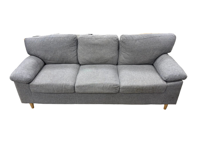 Contemporary Grey 3-Seater Sofa