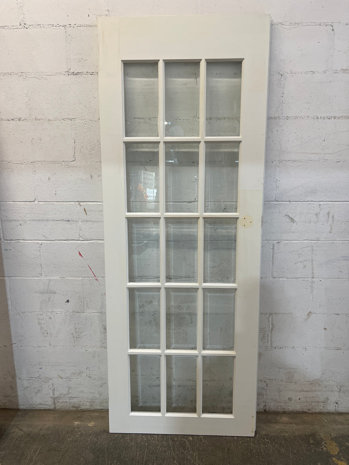 15-Panel French Door 30" W x 80"H