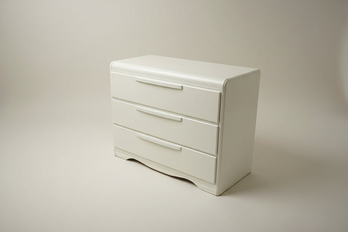 White 3-Drawer Dresser