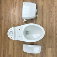 CATO 2-Piece High Efficiency Elongated Toilet, Regular Height 5730BEVU