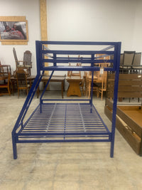 Blue Metal Bunk Bed