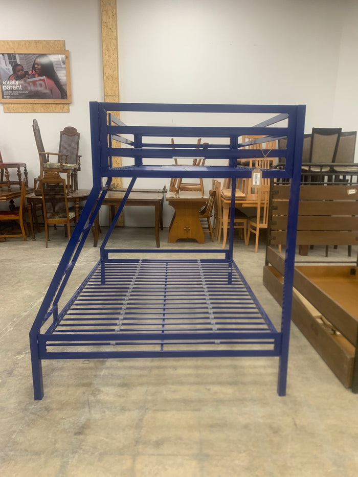 Blue Metal Bunk Bed