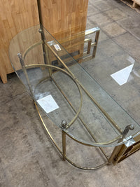 LaBerge Style Hollywood Regency Console Table