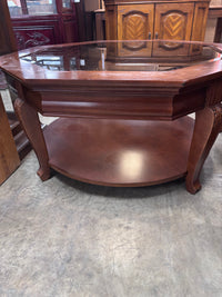 Vintage Wooden Octagonal Coffee Table
