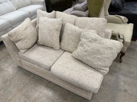 Light Off-White Half Sectional