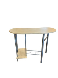 Office Desk With Metal Frame &  Lower Shelf