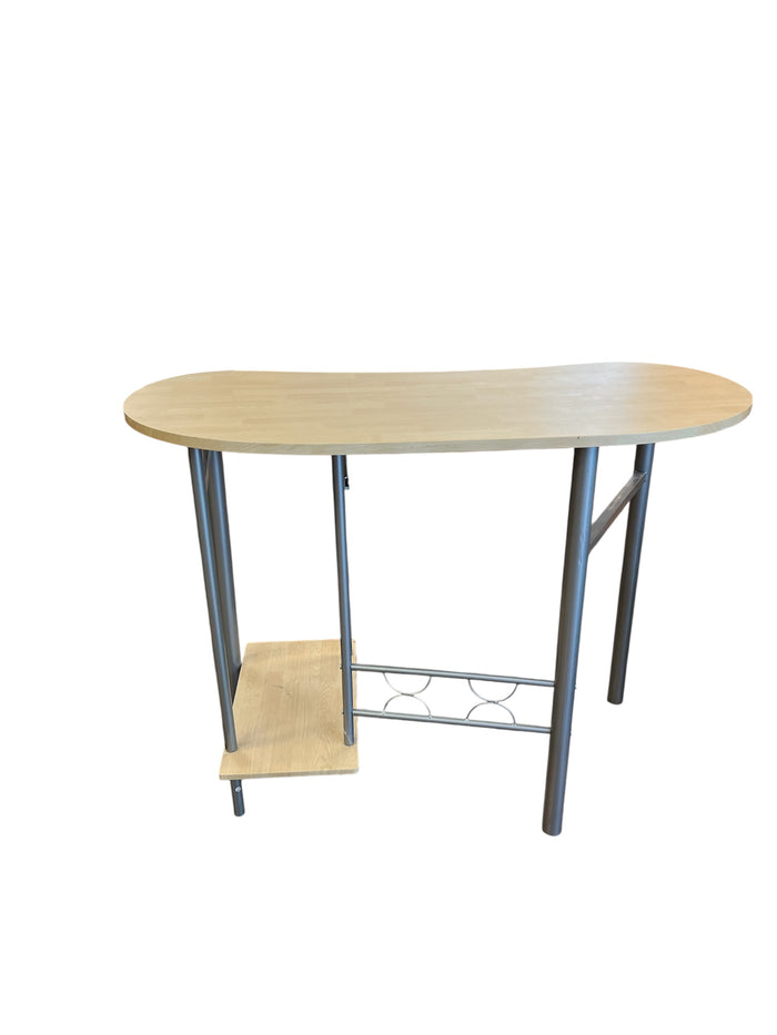 Office Desk With Metal Frame &  Lower Shelf