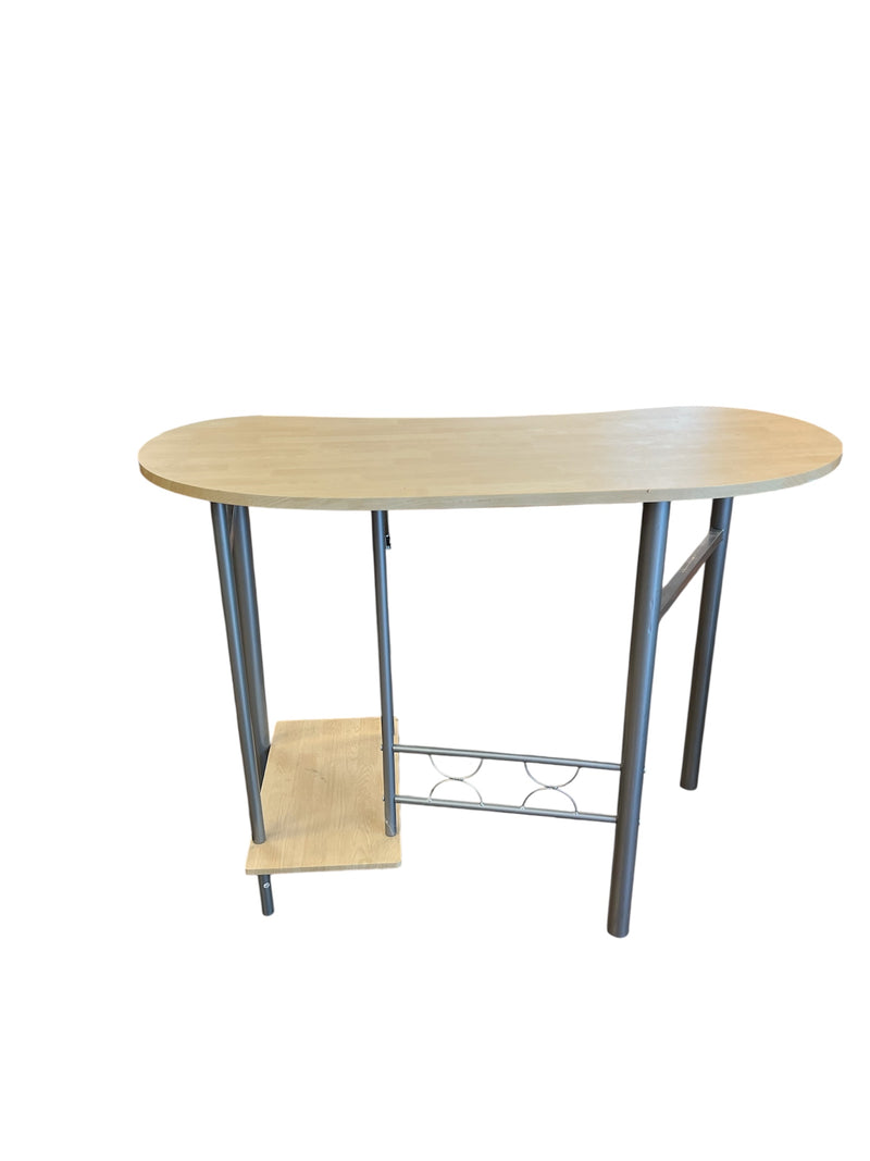Office Desk With Metal Frame &  Lower Shelf