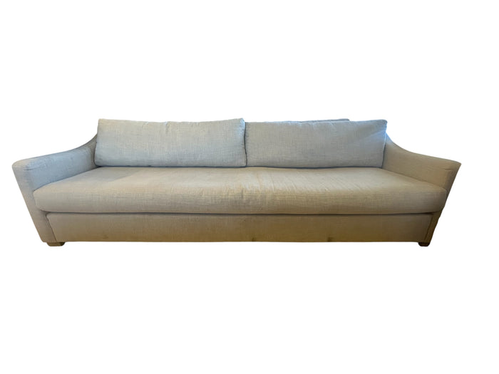 Modena Slope Arm Bench-Cushion Sofa (Large)