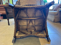 Pier 1 Bohemian Wicker Armchair
