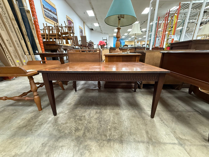 Georgian-Style Mahogany Long Coffee Table