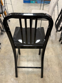 Tall Black Kipling Gunmetal Chair
