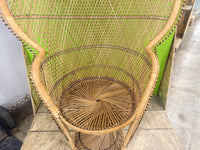 Rattan Boho Styled Peacock Chair