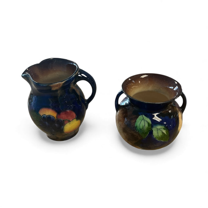 H&K Tunstall "Autumn" Creamer & Sugar Bowl