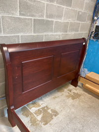 78"W Sleigh Bed Frame - King
