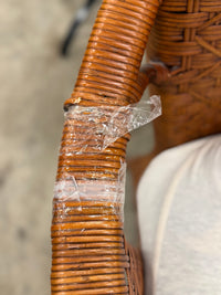 Boho-styled Wicker Armchair