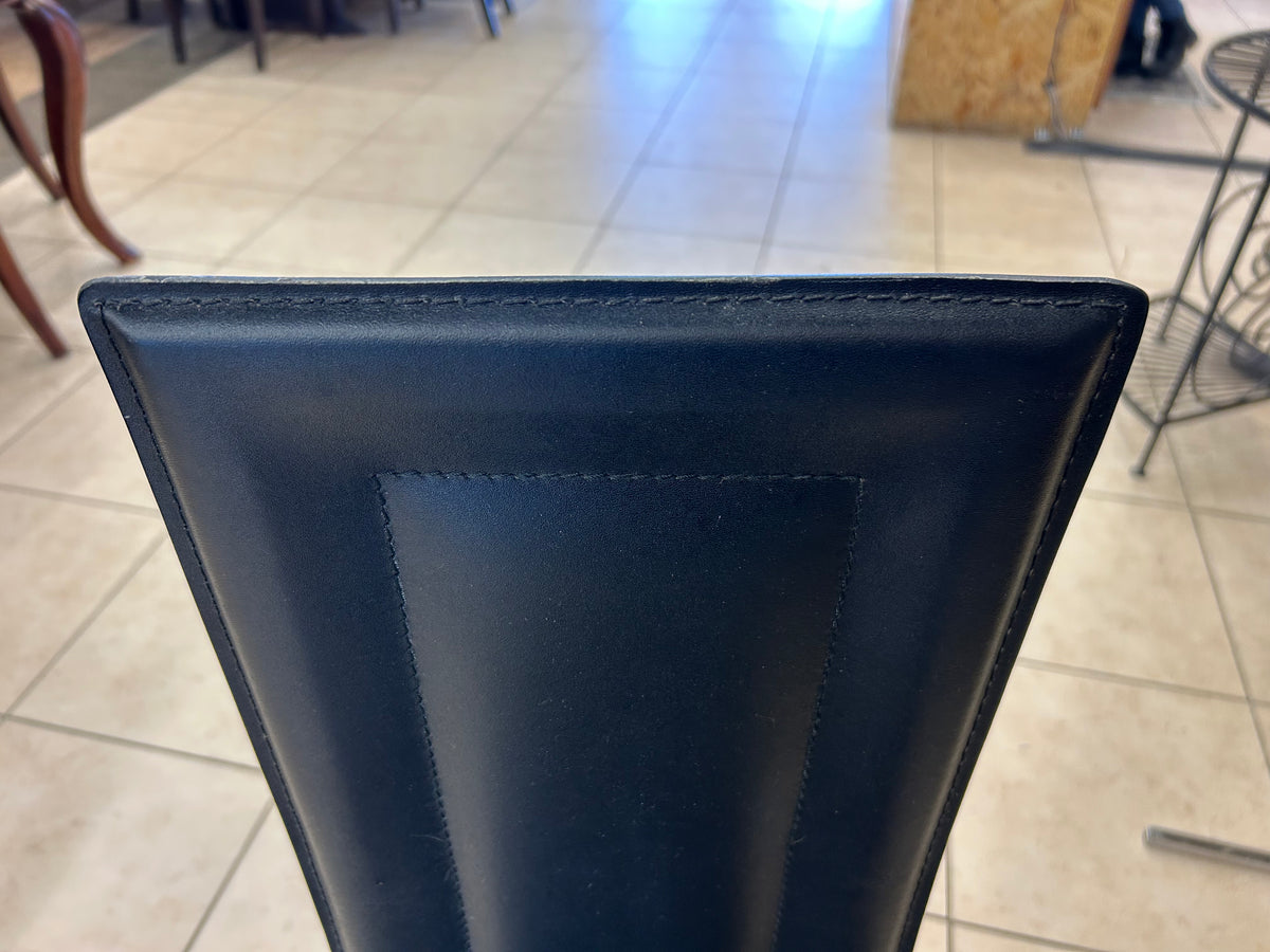 Cureo Faux Leather Dining Chairs Set - A Set of Four