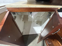 Artem Brown Shaker-Style Panel Kitchen Set