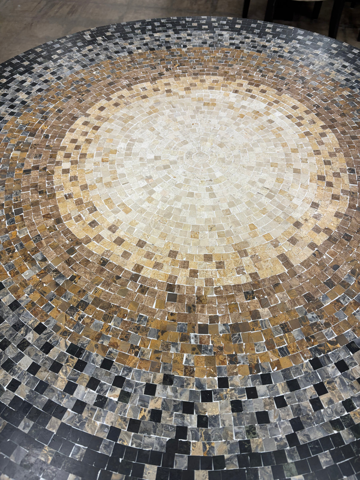 Round Mosaic Dining Table