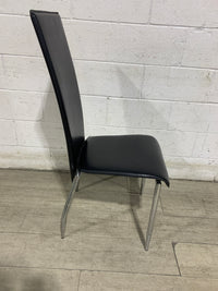 Set of Black Dining Chairs