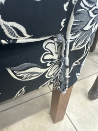 Black Wingback Chair