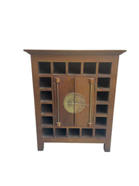 Solid Wood Wine Storage Cabinet