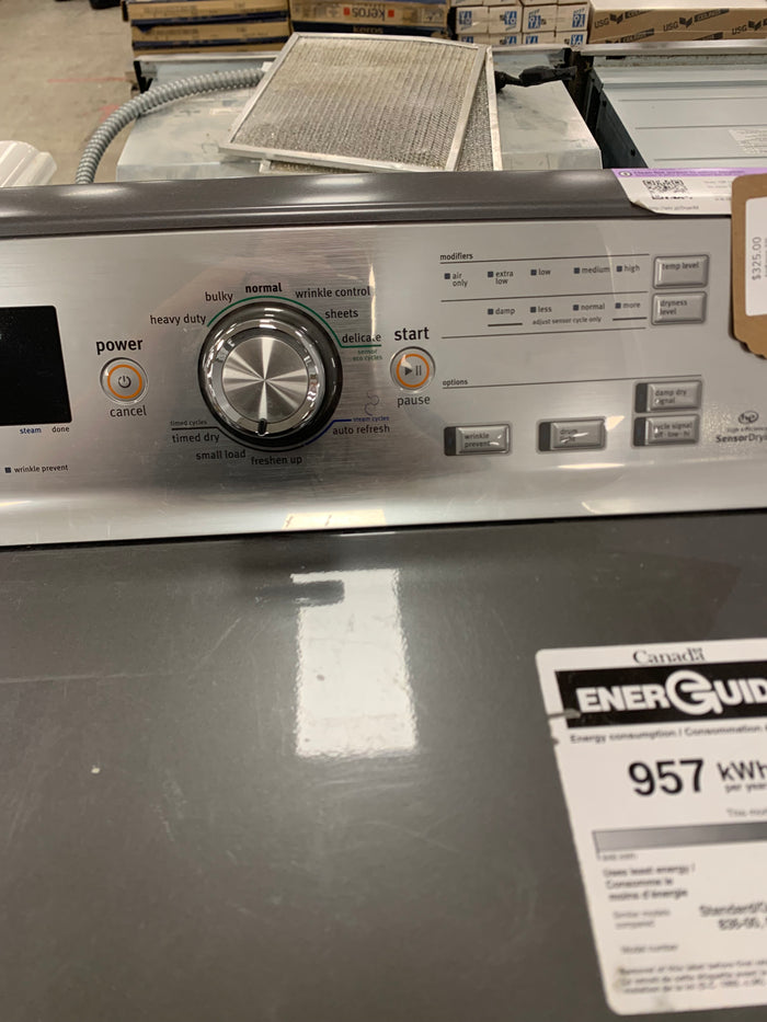 Maytag Bravos XL Grey Front-load Dryer