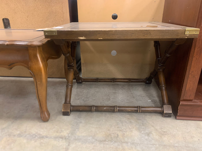 Vintage Hardwood Side Table