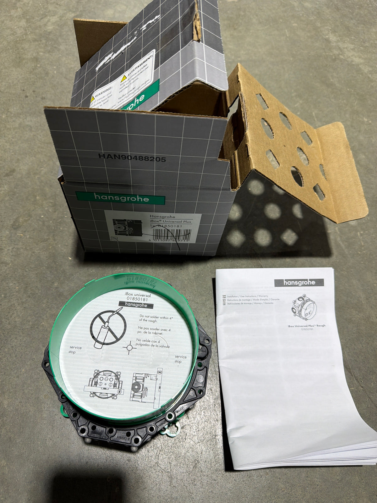 HANSGROHE iBox Universal Plus Rough