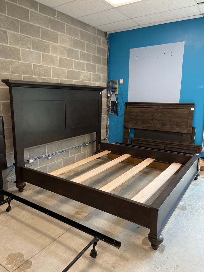 81"W Wooden Bed Frame - Oversize King