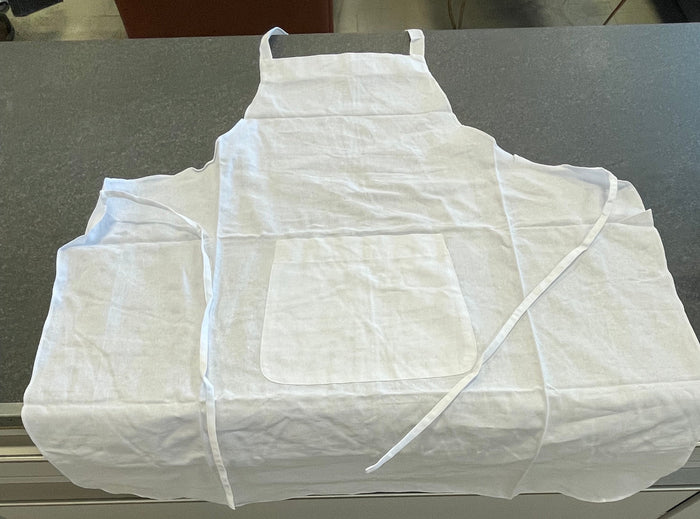 White Fabric Apron $1.00 - Great Deal!